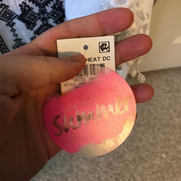 INC White Summer Blouse - Picture 6 of 11